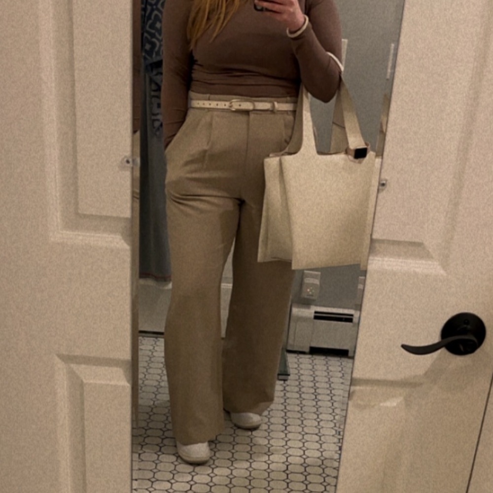Abercrombie Sloan Tailored Wide Leg Pant